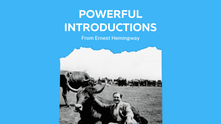 Hemingway’s Technique on Suspenseful Introductions