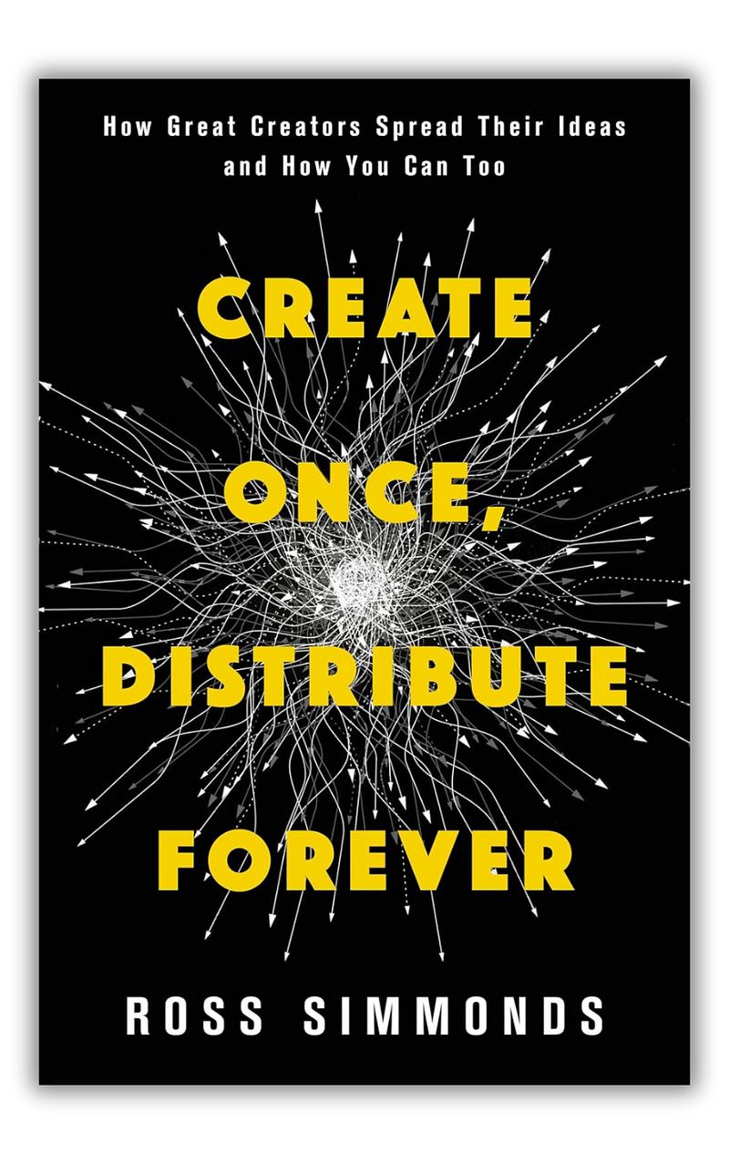 Create once, Distribute Forever Ross Simmonds. Book review